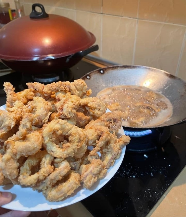 sotong goreng tepung rangup