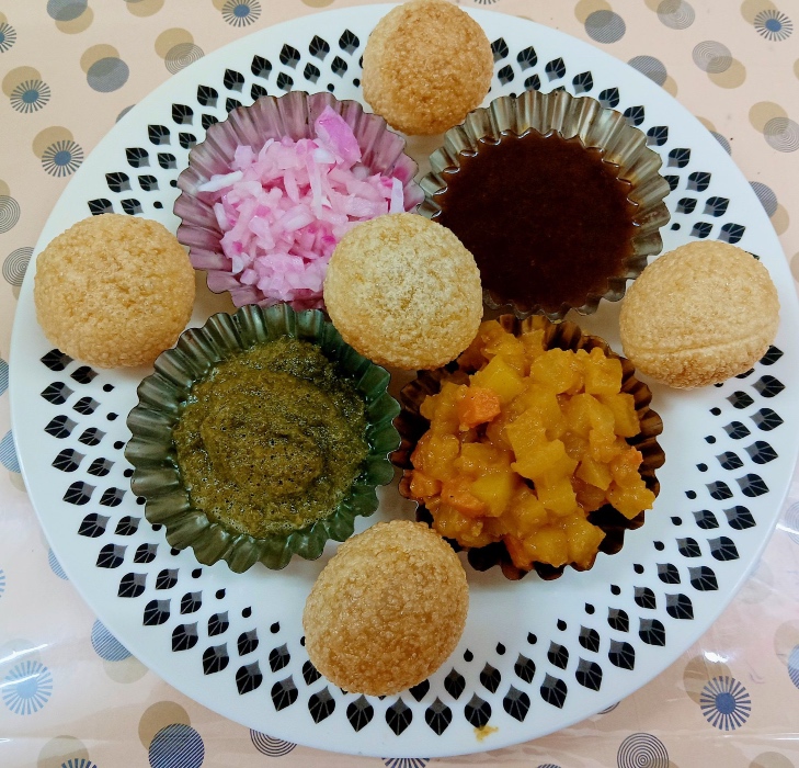 resepi pani puri