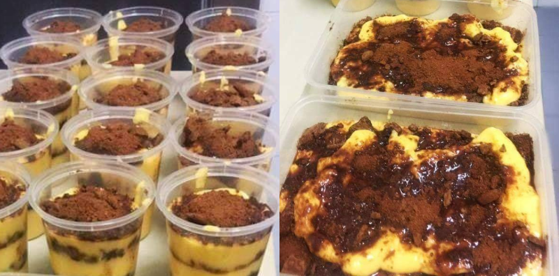 Cara Buat Puding Kastard Tiramisu, Makan Sejuk-Sejuk Baru 'Best'!