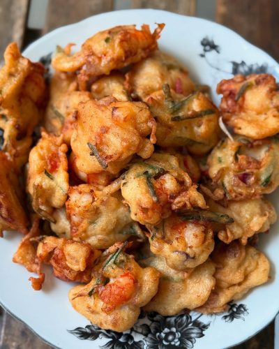 cucur udang resepi