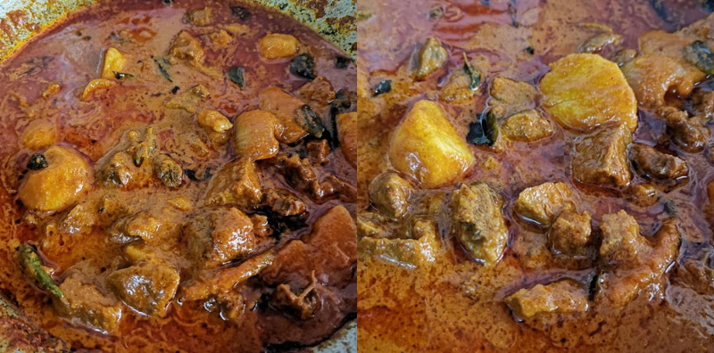 gulai daging tanpa santan