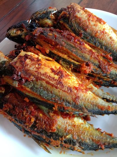 ikan cencaru bakar