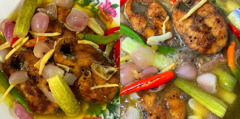 ikan tenggiri masak cuka