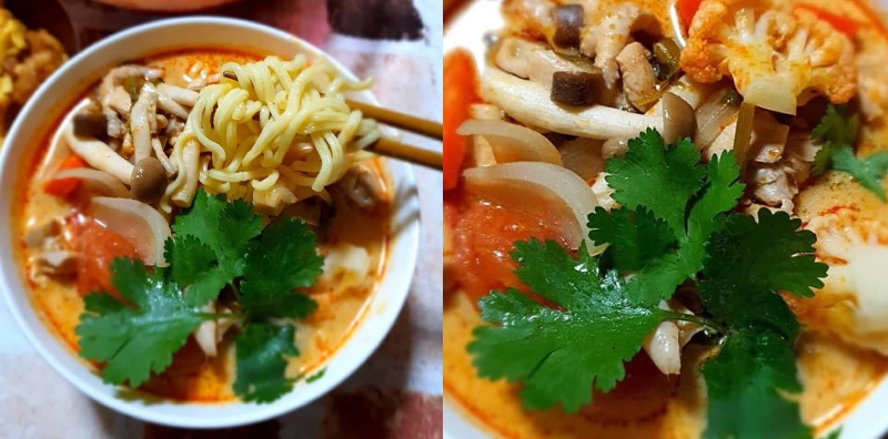 Mee Tomyam Paling Ringkas, Tak Tumbuk Bawang Apa Pun Masih Sedap!