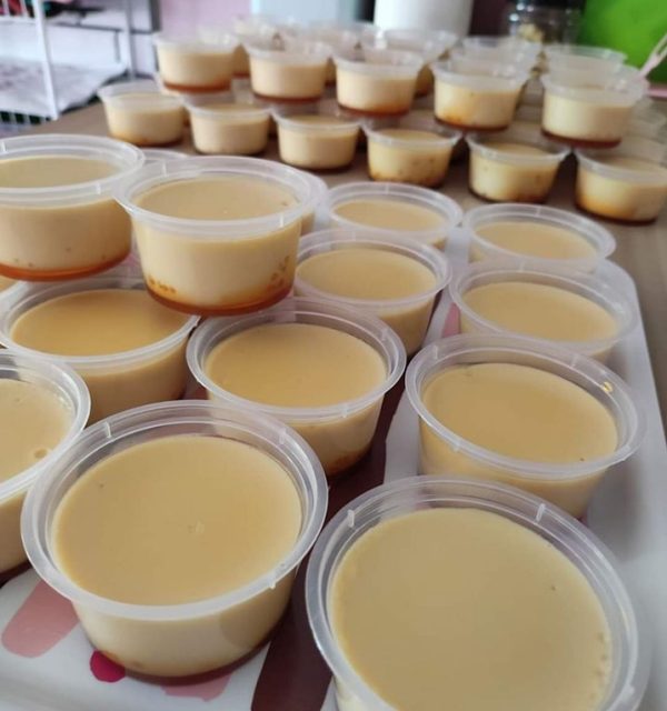 puding karamel resepi