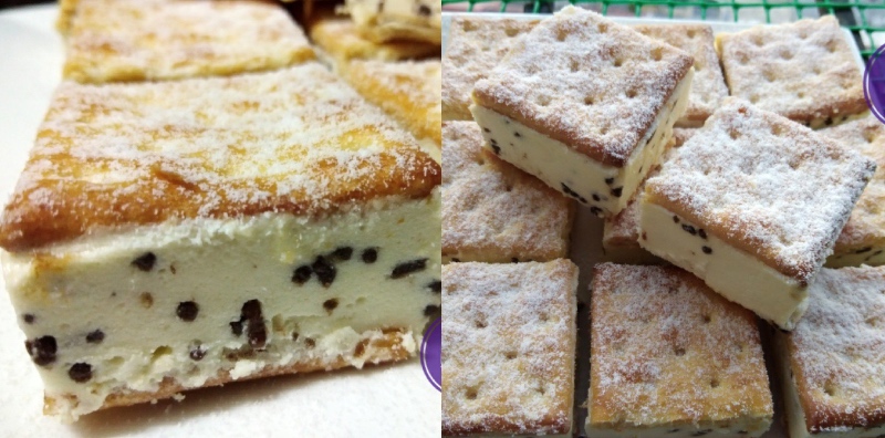 Resepi Cheesecake Versi Sandwich, Luar Rangup, Dalam Berkrim!