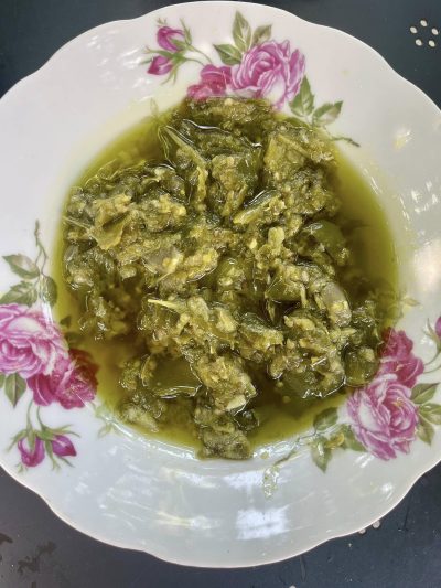 resepi sambal hijau