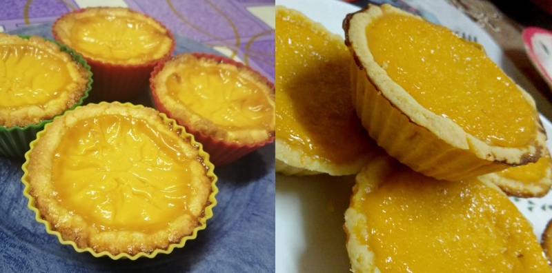 cara buat tart telur