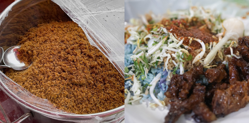 sambal kelapa nasi kerabu