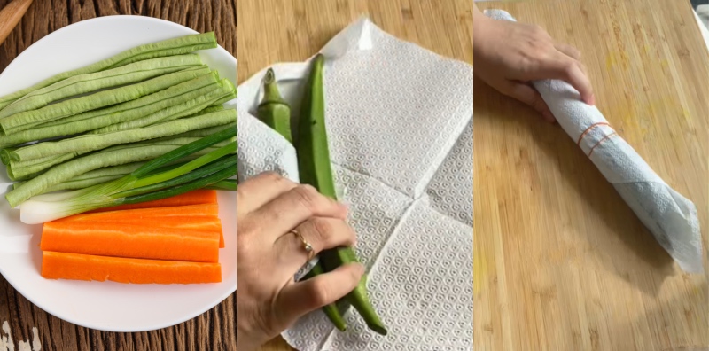 Sayur Panjang Tak Muat Dalam Bekas, Guna Tips Simpan Ini!