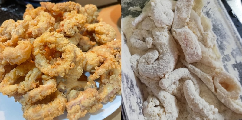 sotong goreng tepung rangup