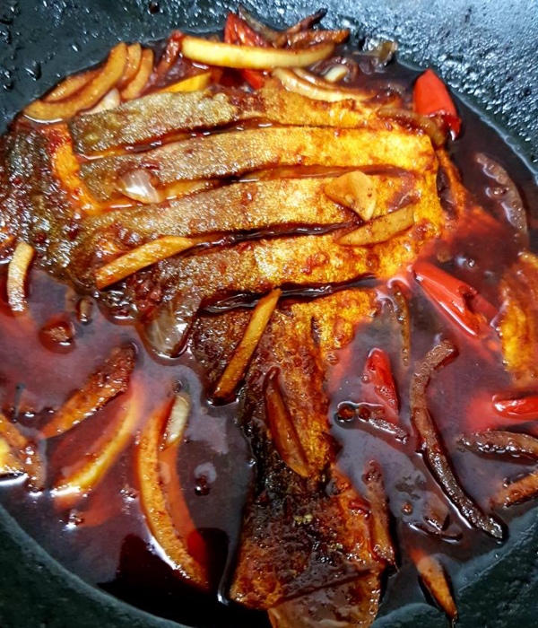 ikan masak kicap simple